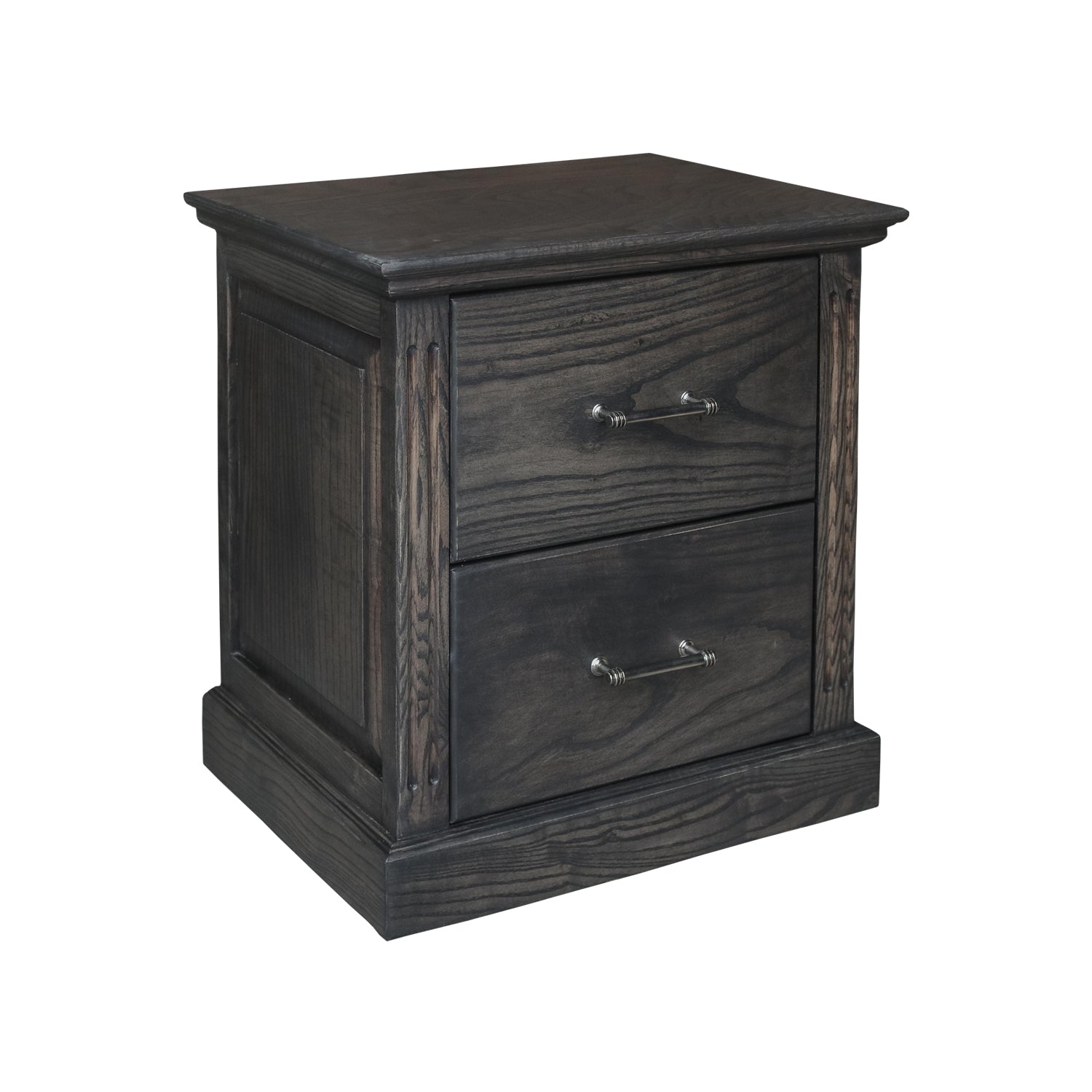 Classic Nightstand with 2 Drawers | Quality Solid Wood Furniture – LANARK